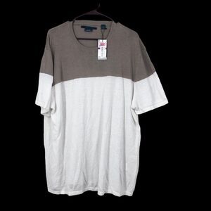 Men’s NWT Pierre Cardin Linen/Modal Blend Shirt, Pullover, Super Soft SZ XXL